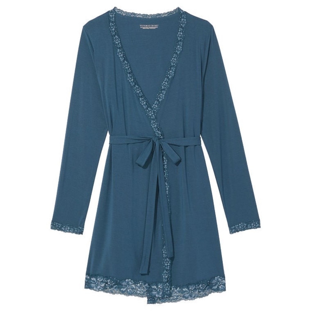 VS Lace Trim Robe